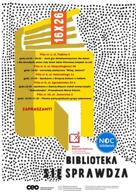 Pięć filii i pięć pomysłów na Noc Bibliotek w Siemianowicach Śląskich