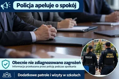 Więcej patroli w Siemianowicach. Policja nie stwierdziła zagrożenia